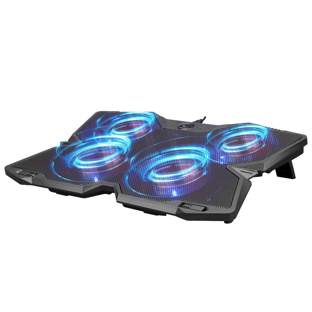 Addison Rampage AD-RC3 X-DRAGON Siyah 140mm 4 Adet Fan Notebook Soğutucu Stand