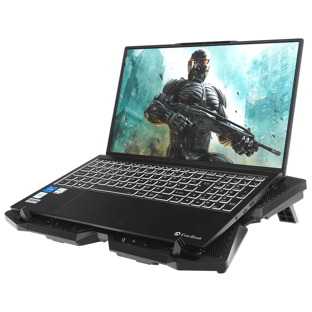Addison Rampage AD-RC3 X-DRAGON Siyah 140mm 4 Adet Fan Notebook Soğutucu Stand