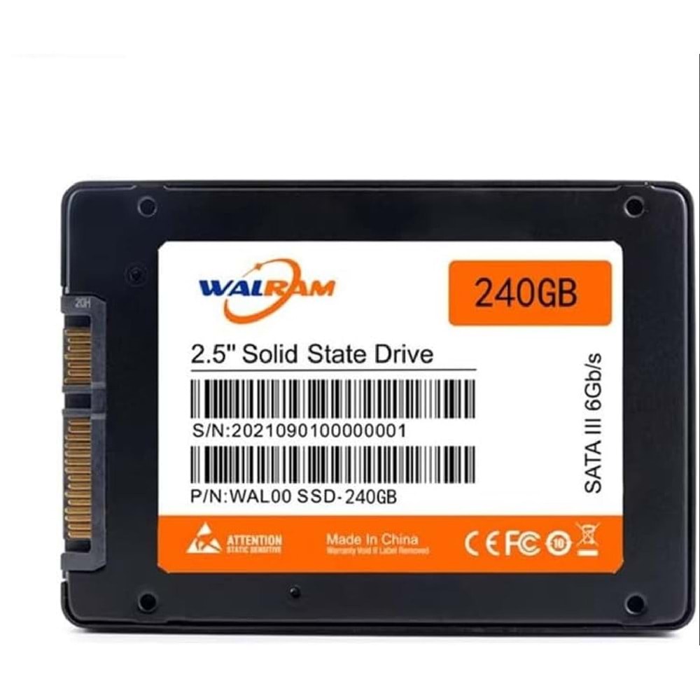 Walram 240gb 560/500 Mbs Okuma Yazma Hızı Sata3 3D TLC Nand SSD