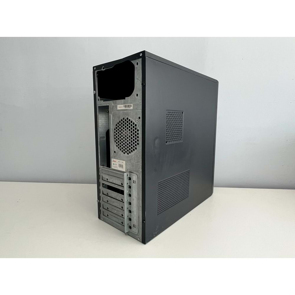Power Boost ATX Mid Tower Siyah Boş Bilgisayar Kasası