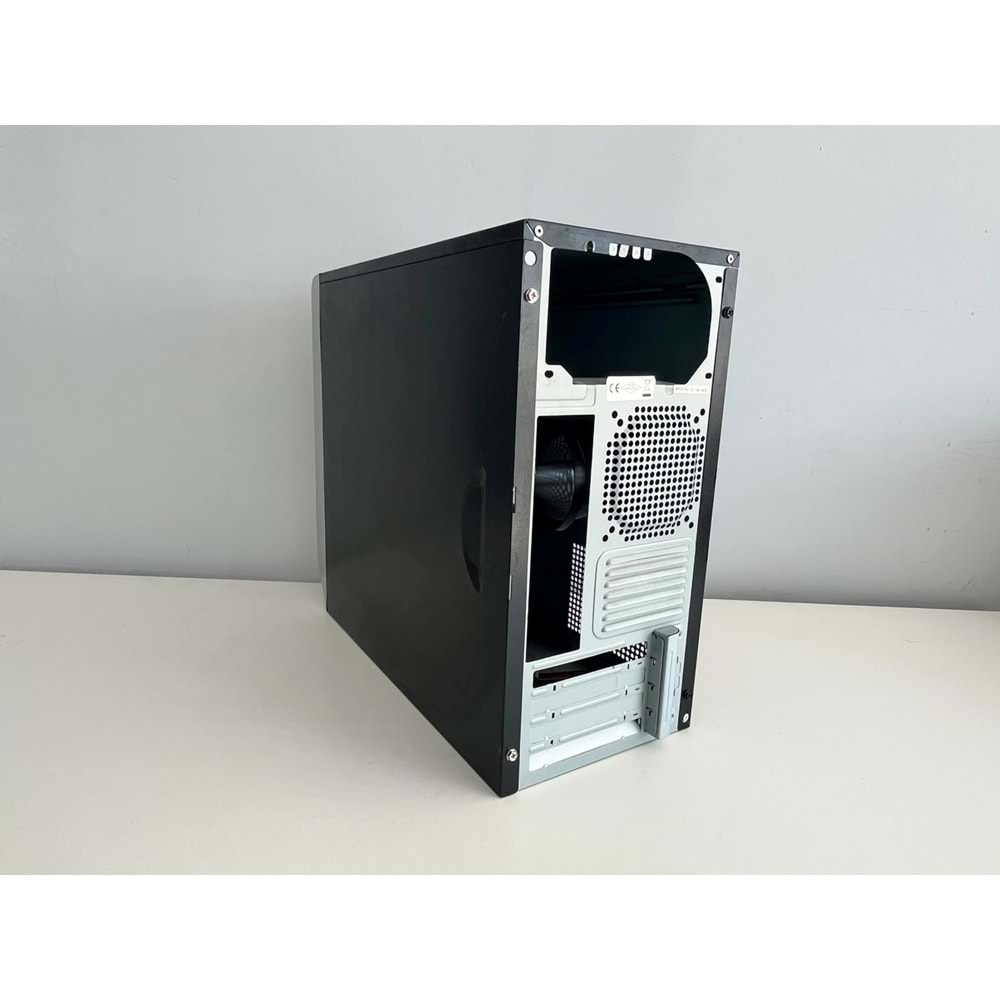 OEM Boş Bilgisayar Kasası ATX Mid Tower Siyah/Gümüş boş kasa