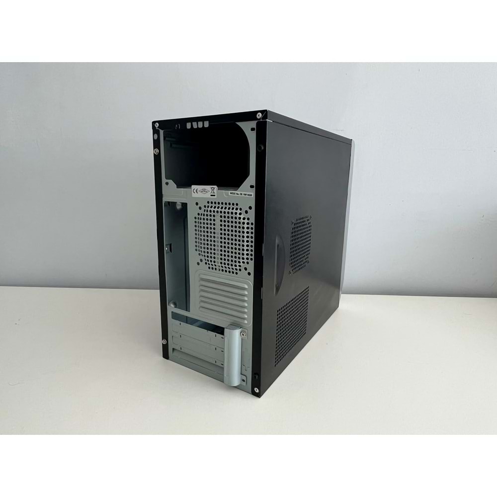 OEM Boş Bilgisayar Kasası ATX Mid Tower Siyah/Gümüş boş kasa