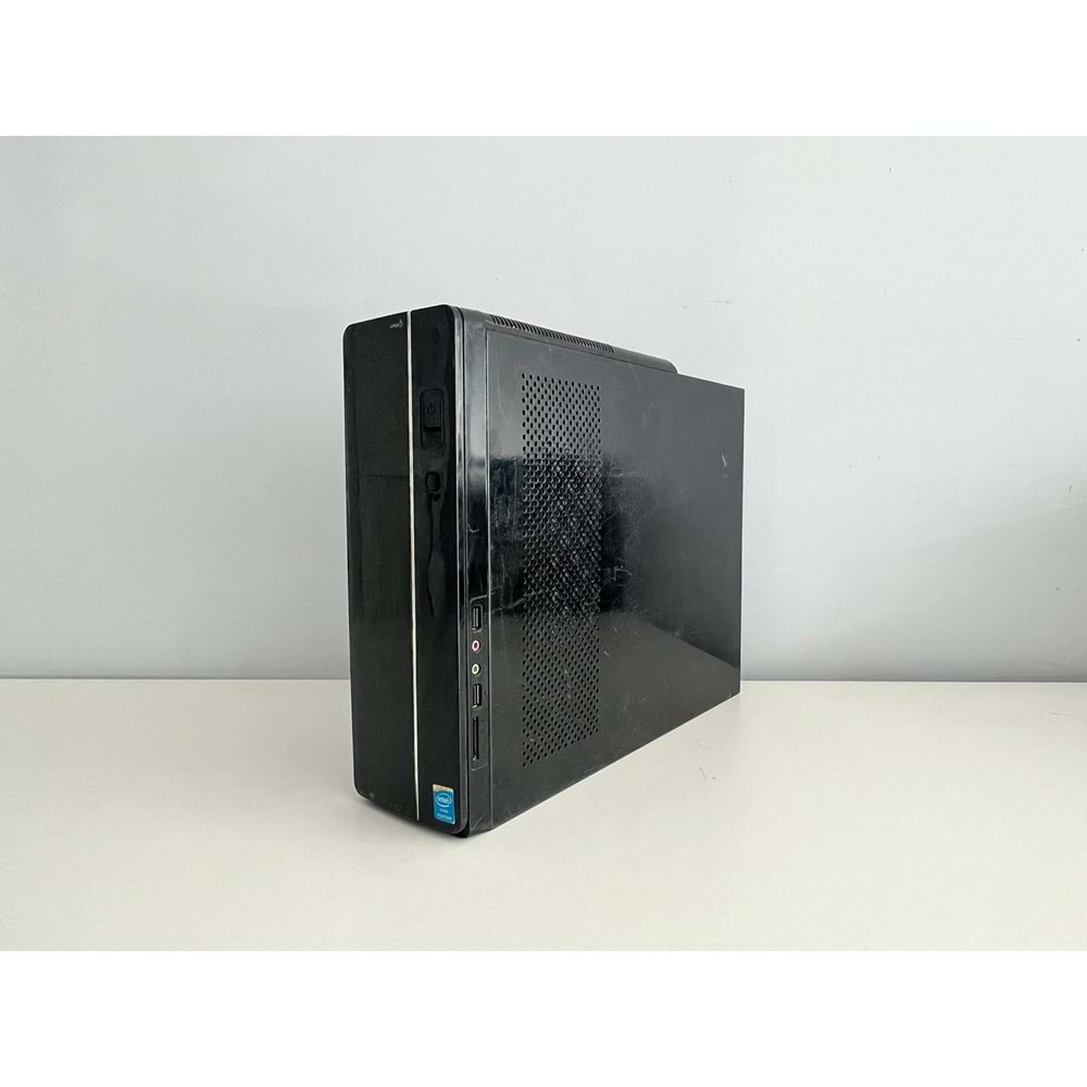 OEM Mini Tower Slim Kasa siyah Ofis Bilgisayar Kasası