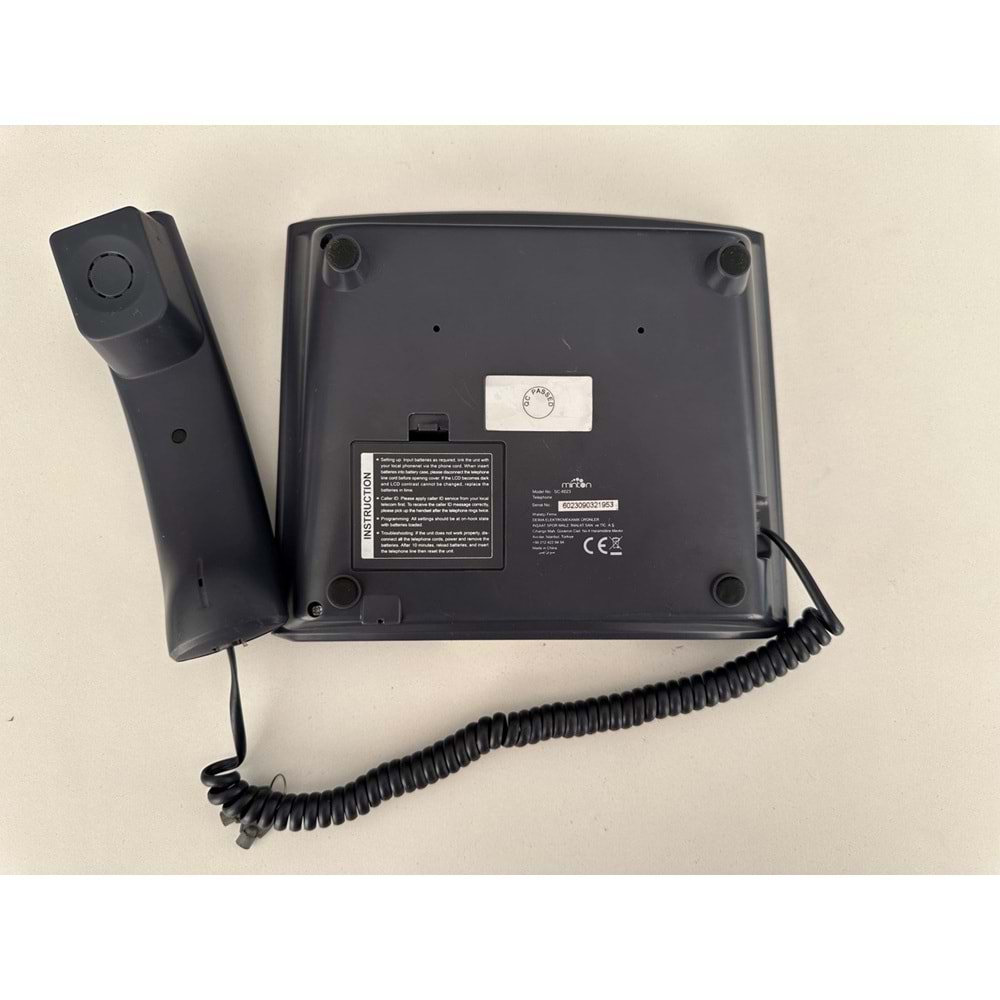 MİNTON SC-6023 SABİT MASA TELEFONU 2.EL 3AY GARANTİLİ