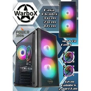 WarboX Rott 16gb Ram X5650 İşlemci 256gb SSD R7 240-4gb E.kartı 22