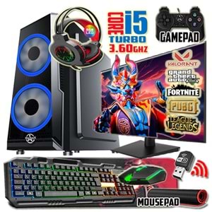 WarboX COBRA İntel-i5 Turbo:3.90ghz 16gb Ram 250gb Ssd 250gb Hdd R7 240-4gb E.kartı 22