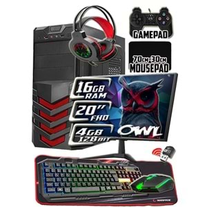 WarboX Owl 16gb Ram X5650 İşlemci 256gb SSD 250gb Hdd R7 240-4gb E.kartı 20