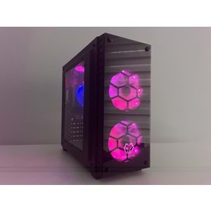 İntel İ7 3770 Turbo:3.90ghz 8Gb Ram 128Gb Ssd + 250Gb Hdd GTX 750 Ti DDR5 E.Kartı RGB Gaming Bilgisayar ( 1 Yıl Garanti )