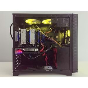 İntel İ7 3770 Turbo:3.90ghz 8Gb Ram 128Gb Ssd + 250Gb Hdd GTX 750 Ti DDR5 E.Kartı RGB Gaming Bilgisayar ( 1 Yıl Garanti )