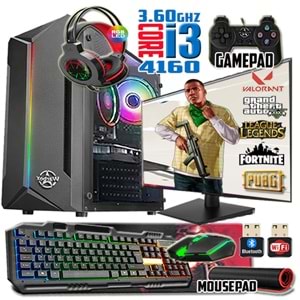 WarboX Hayro I3 4160 Turbo:3.60ghz 16gb Ram 240gb Ssd 250gb Hdd R7 240-4gb E.kartı 19