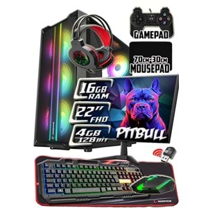 WarboX Pitbull X5650 İşlemci 16gb Ram 256gb SSD R7 240-4gb E.kartı 22