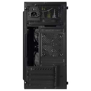 Everest MINION Mesh PEAK 2* 12cm Rainbow Fan Akrilik Yan Panel M-ATX Mini-T Gaming Oyuncu Kasası