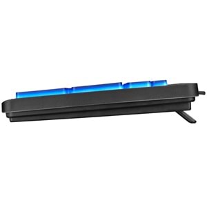 Everest KB-120 Sleek Siyah USB Gökkuşağı Aydınlatmalı Oyuncu Klavyesi