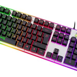 Turbox Tr-K5 Işıklı Metal Kasa Usb Kablolu Mekanik Hisli Gaming Klavye