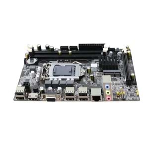 Turbox WorkTeam H55M Sata DDR3 1600MHZ usb 2.0 Vga Hdmı Ses Lan 1156p 1.gen Anakart