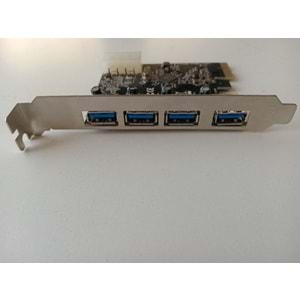 4 PORTLU Pcı Express USB 3.0 Kart Çoklayıcı VL805 Çip