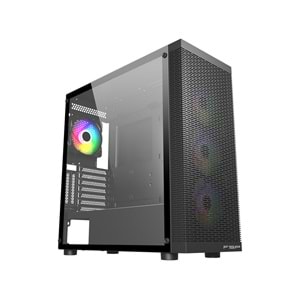 Fsp CMT391M Rainbow 4x120mm MidTower Kasa