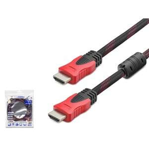 Hadron HDX2012 İp Örgü 1.5m Hdmi Kablo 1.5MT