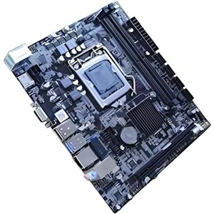 Turbox H510P V1.1 (Z590) Sata,M2 Ddr4 3200MHz Usb3.0 Dp Hdmi Ses G.Lan 1200 Anakart