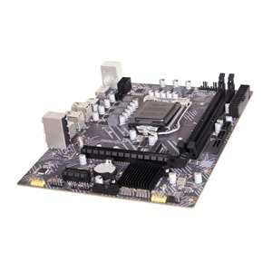 Turbox H510P V1.1 (Z590) Sata,M2 Ddr4 3200MHz Usb3.0 Dp Hdmi Ses G.Lan 1200 Anakart
