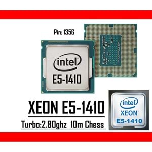 Intel® Xeon® E5-1410 2.80 GHz 10mb Cache Lga 1356p Tray Masaüstü Bilgisayar İşlemci