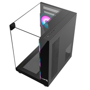 Turbox Teras Akvaryum Cam Tasarım 4XARGB Fan USB 3.0 ATX Oyuncu Bilgisayar Kasası