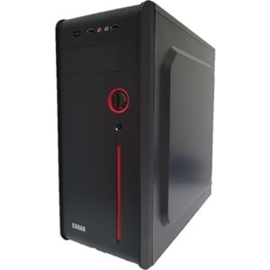Canar 939-RED Atx No Psu Bilgisayar Red kasa