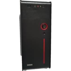 Canar 939-RED Atx No Psu Bilgisayar Red kasa