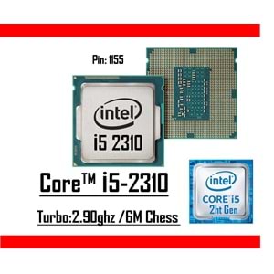 Intel® Core™ i5 2310 2.90 Ghz 6mb Cache Lga 1155p Tray Masaüstü Bilgisayar İşlemci
