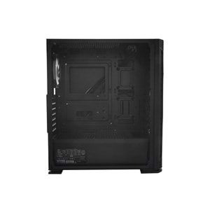 Rampage TRAPPER Temper Camlı Siyah 3*14cm + 1*12cm ARGB Fanlı Gaming Oyuncu Kasası
