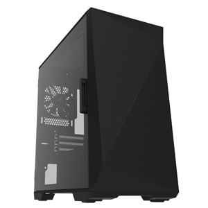 Zalman Z1 ICEBERG BLACK Siyah 3*12cm Fan Temperli Camlı Mini-T Gaming Oyuncu Kasası
