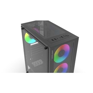 Empousa EMG-15XN Usb 3.2 Argb Atx Mid Tower Siyah Kasa