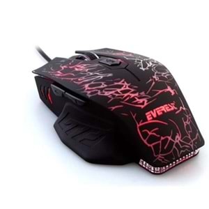 Everest SM-700 Streaks 6D Optical Gaming Mouse