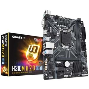 Gigabyte H310M H LGA 1151 8.9. Nesil Uyumlu DDR4 Anakart