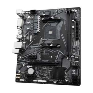 Gigabyte A520M H Sata,M2 Ddr4 5000MHz Usb 3.2 Dvi Hdmi Ses G.Lan AM4 Anakart