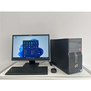 FUJITSU ESPRİMO P556 E85 Tower i3 6100 16Gb Ram 240Gb Ssd 250gb Hdd 22