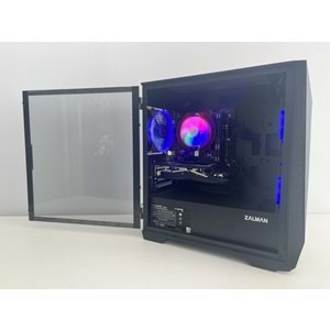 Ryzen 5 1600 Turbo:3.60ghz 16Gb Ddr4 Ram 256Gb NVME Ssd + 500Gb Hdd AMD RX 580 DDR5 8gb 256bit E.Kartı RGB Gaming Bilgisayar ( 2 Yıl Garanti )