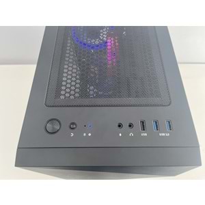 Ryzen 5 1600 Turbo:3.60ghz 16Gb Ddr4 Ram 256Gb NVME Ssd + 500Gb Hdd AMD RX 580 DDR5 8gb 256bit E.Kartı RGB Gaming Bilgisayar ( 2 Yıl Garanti )