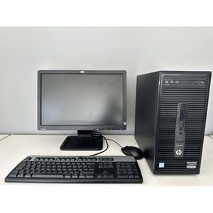 HP ProDesk 400 G3 MT İ5-6500 3.20Ghz / 8Gb Ddr4 / 128Gb SSD+250gb Hdd / 2. EL BİLGİSAYAR /HP 19