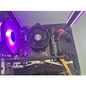 Ryzen 5 2600 Turbo:3.90ghz 16Gb Ddr4 Ram 256Gb NVME Ssd + 500Gb Hdd AMD RX 580 DDR5 8gb 256bit E.Kartı RGB Gaming Bilgisayar ( 2 Yıl Garanti )