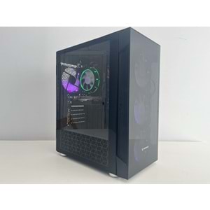 İ3 9100 Turbo: 4.20ghz Gt-740 4Gb Gddr 5 Ekran Kartı 8Gb Ddr4 Ram 512Gb Sata Ssd 300W Everst Psu Rampage Gaming Kasa