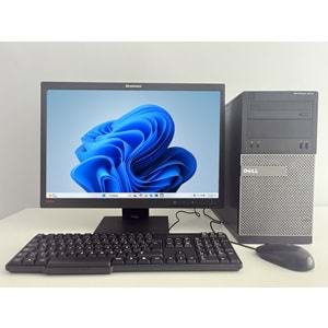 Dell Optiplex 3010 Tower / i5-4570s 3.60Ghz / 8Gb Ddr3 /128Gb SSD+120Gb HDD / 2. EL BİLGİSAYAR / Lenovo 22
