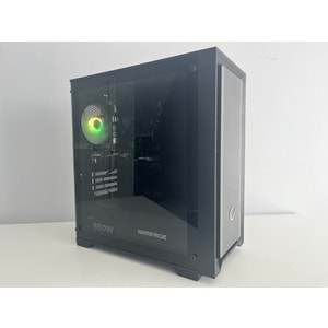 İ5 11400f Turbo: 4.40ghz 16Gb Ram Rx580 Ekran Kartı Gddr5 500Gb M2 Ssd H510 650W Psu Rgb Gaming Kasa (2 Yıl Garanti)
