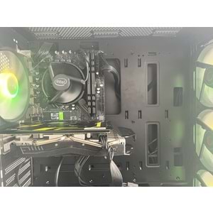 İ5 11400f Turbo: 4.40ghz 16Gb Ram Rx580 Ekran Kartı Gddr5 500Gb M2 Ssd H510 650W Psu Rgb Gaming Kasa (2 Yıl Garanti)