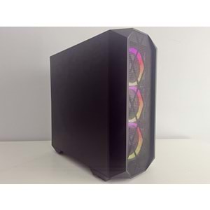 İ5-13400 Turbo: 4.60Ghz RX580 Gddr5 8Gb Ekran Kartı 16Gb Ddr4 Ram Wd Green 512Gb NVMe Ssd H610ME Anakart Rampage 650W Psu Lunatıc Gaming Kasa