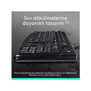 Logitech K120 Kablolu Q Klavye