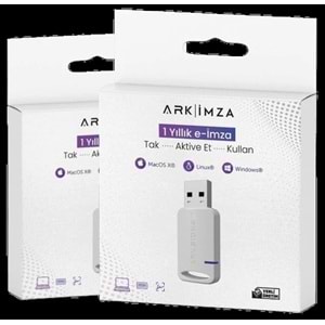 E-İmza 1 Yıllık / Usb Kolay Kullanım