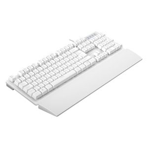 Rampage KB-RX77 RUNNER Beyaz USB Rainbow Aydınlatmalı Q Bilek Destekli Gaming Klavye