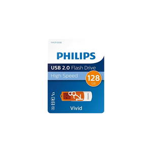 Philips USB 2.0 128GB Vivid Turuncu