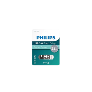 Philips USB 3.0 32GB Vivid Gölge Grisi